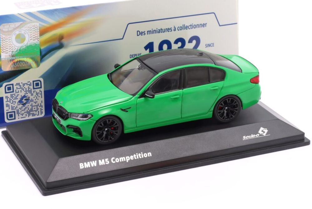 Solido BMW M5 (F90) Competition 2022 Signal green 1/43