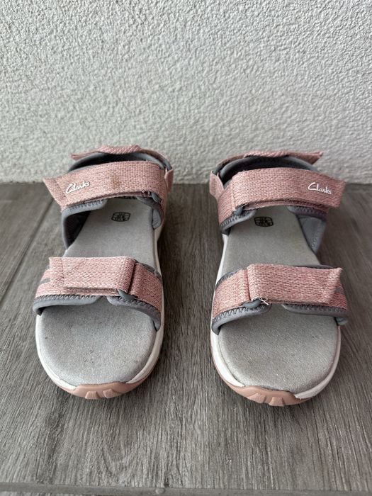 Sportowe sandały na rzepy Clarks EXPO Sea 32 21cm