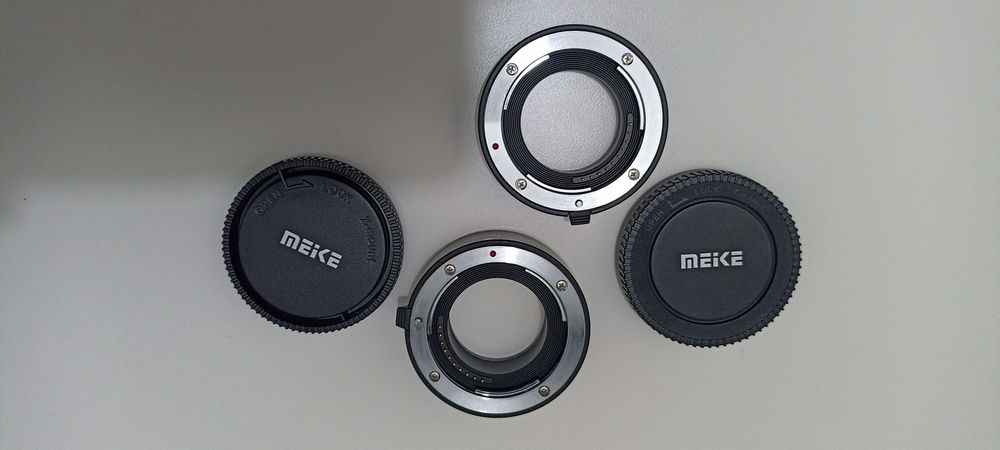Conjunto de tubos de extensão macro Meike MK-F-AF3 para Fuji X