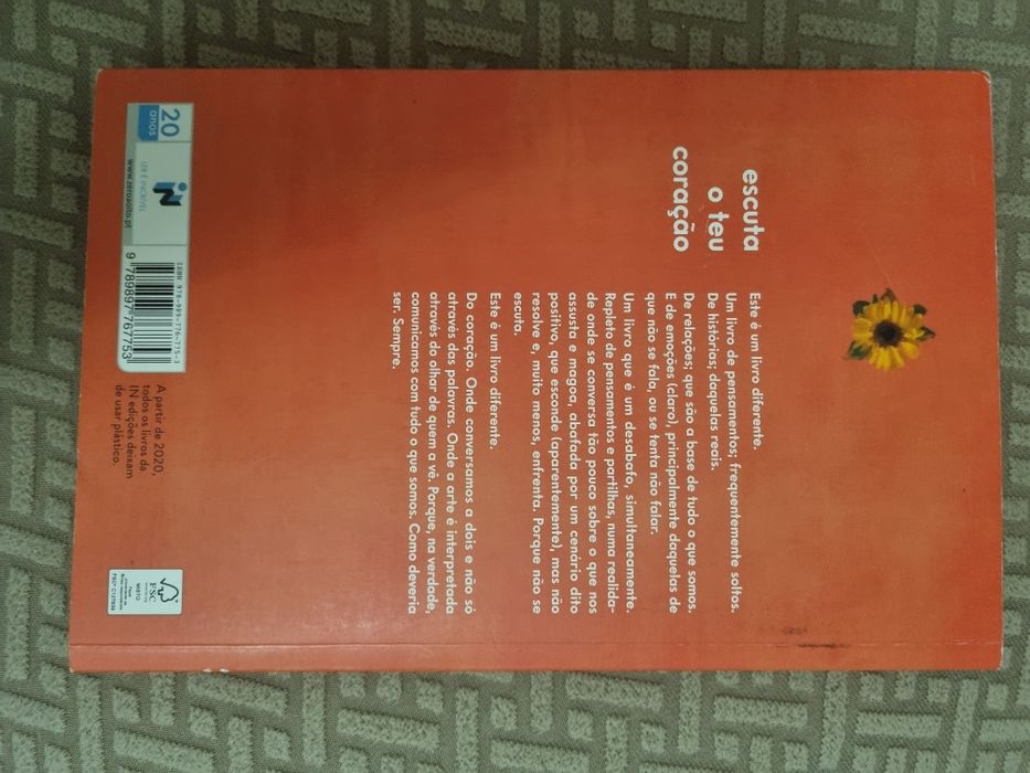 Livro: Escuta o teu coração - Filipa Mala Franco