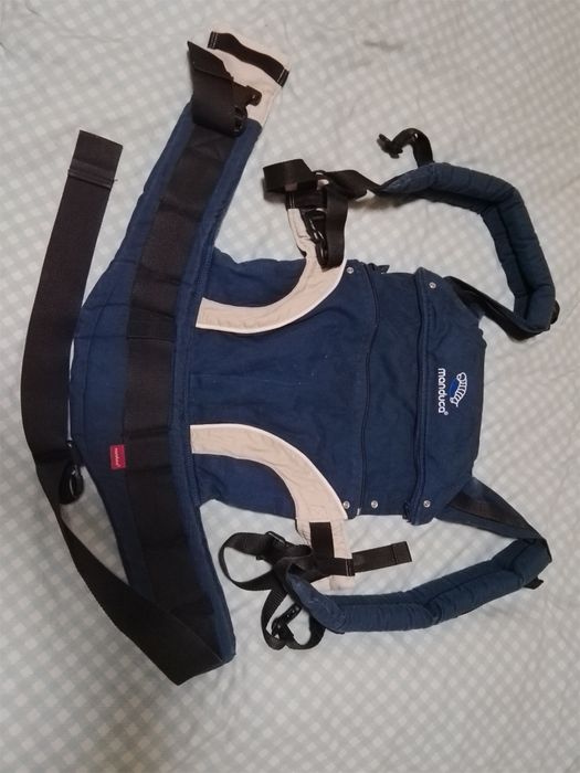 Слінг-рюкзак MANDUCA First PureCotton Royal Blue