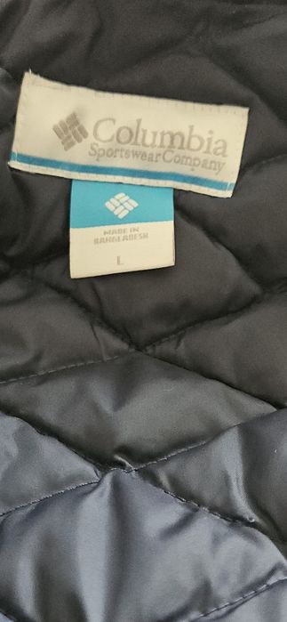 Зимова парка пальто куртка columbia розмір L М