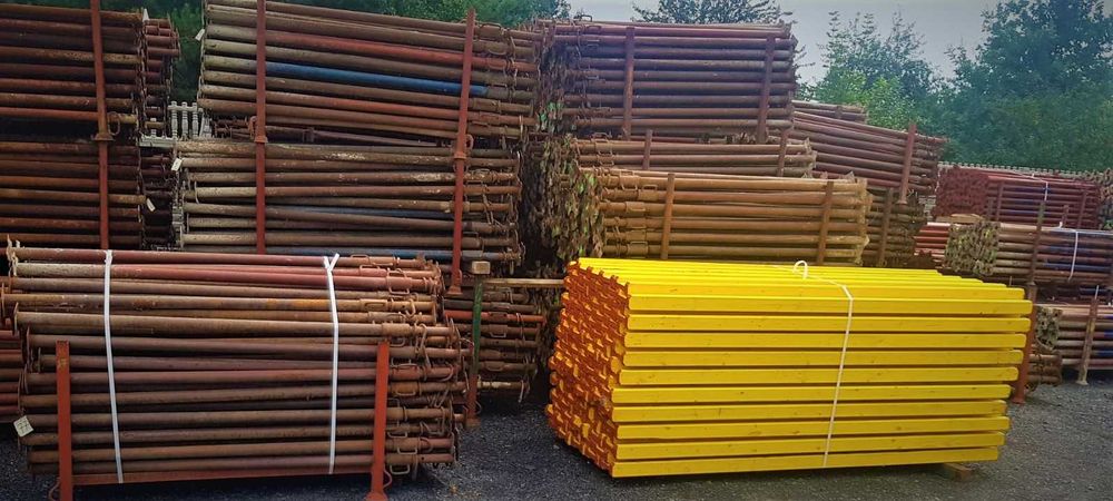 Stemple budowlane, Rusztowanie podpory szalunkowe, Doki Korony Sztyce