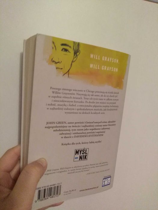 "Will Grayson, Will Grayson" - John Green, David Levithan