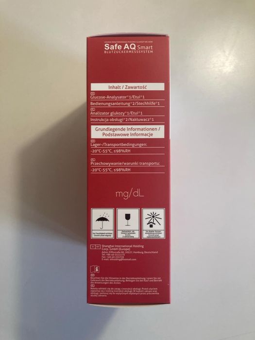 Glukometr Sinocare Safe AQ