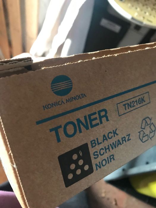Toner Konica Minolta TN216K Preto NOVO