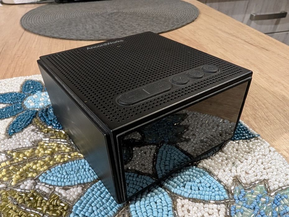 Głośnik AncordWorks AW45 bluetooth radio budzik microSD