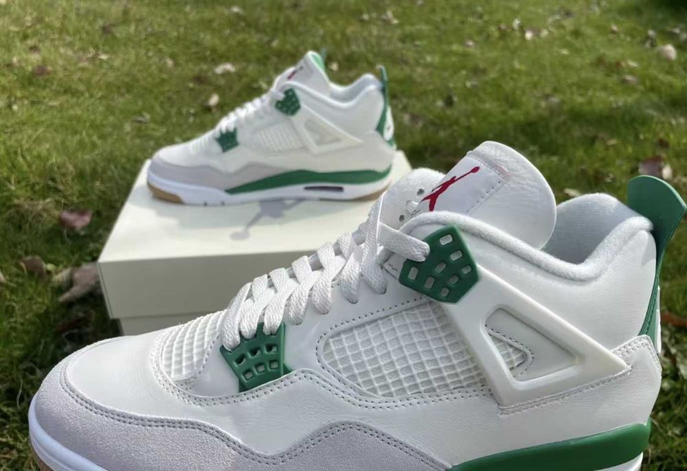 Jordan Air Jordan 4 Retro Green Thunder.38