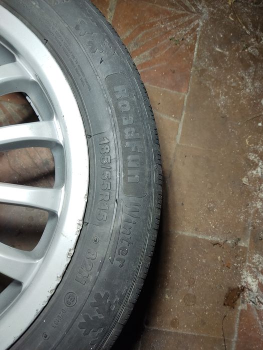Зимові колеса в сборі 4*100 r15 185/55