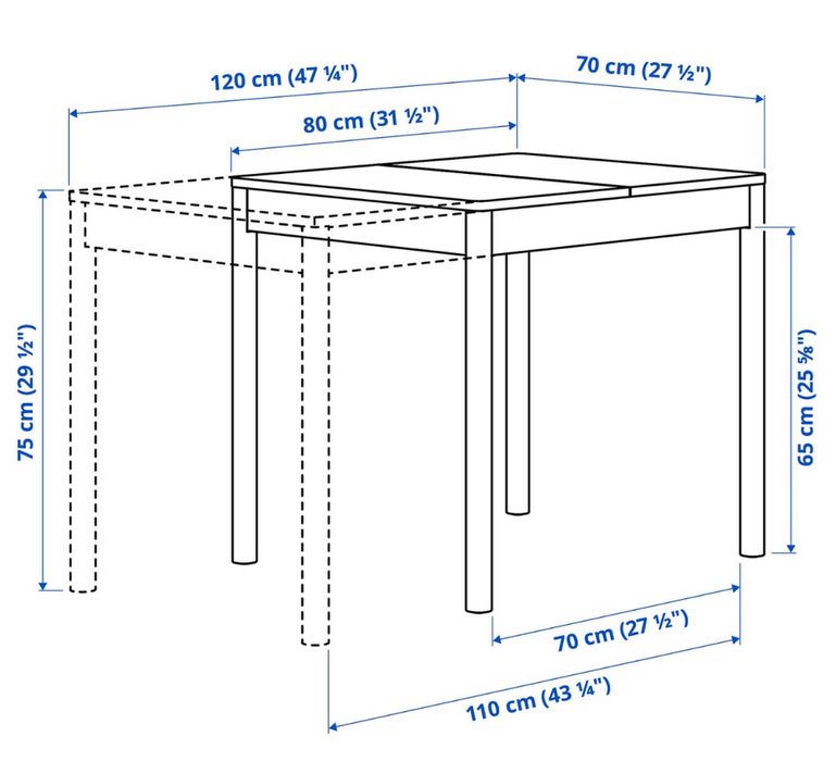 Mesa Tonstad Ikea