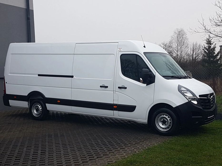 Opel MOVANO L4H2 MAX DŁUGI WYSOKI KLIMA BLASZAK VAN FURGON TEMPOMAT KRAJOWY I-WŁAŚCICIEL  L4H2 MAX Długi Wysoki Klima Blaszak Van Furgon