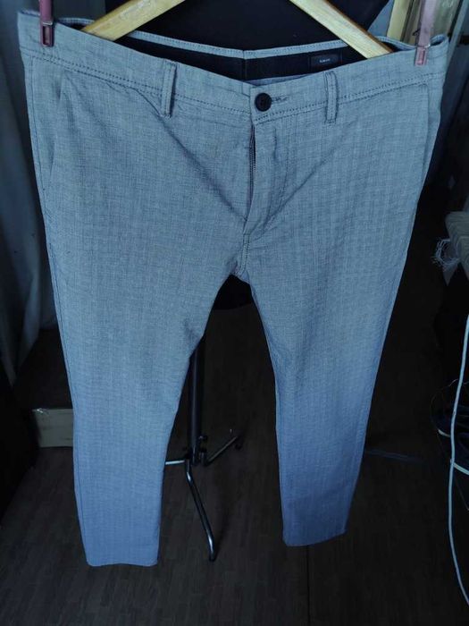 Джинсы (chino лето Hugo Boss Germany w35 stretch grey.