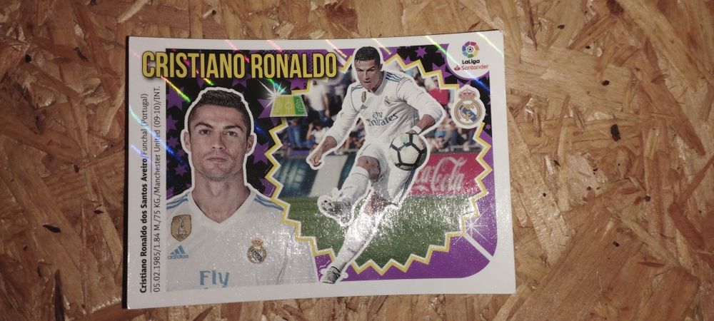 Cromos e cards CR7