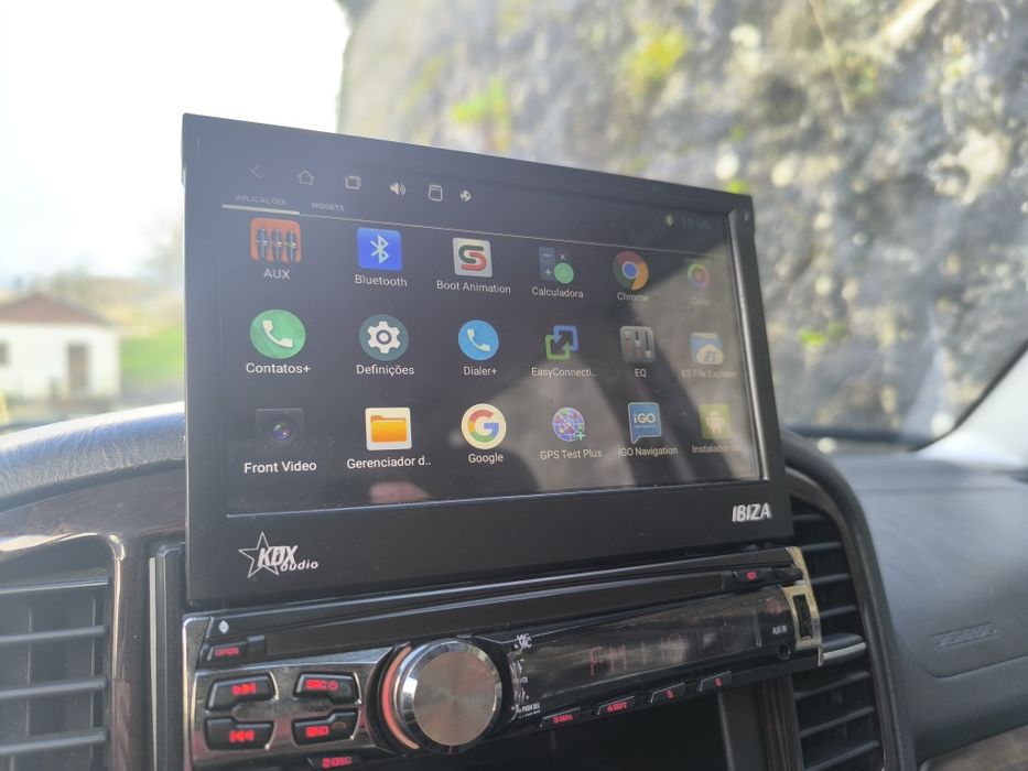 Vendo rádio Android 1din ecrã 7"