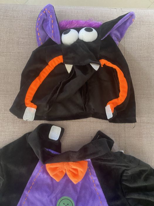 Fato de hallowen vampiro crianca