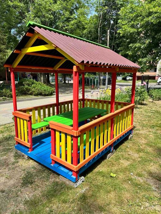 Альтанка дитяча, бесідка, павільйон, дитячий майданчик