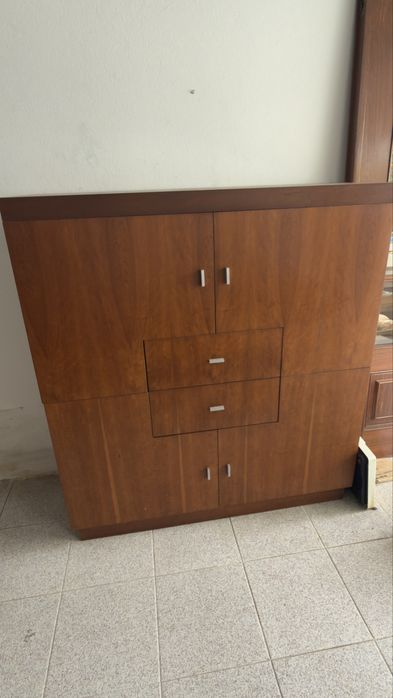 Movél de sala de madeira de cerejeira