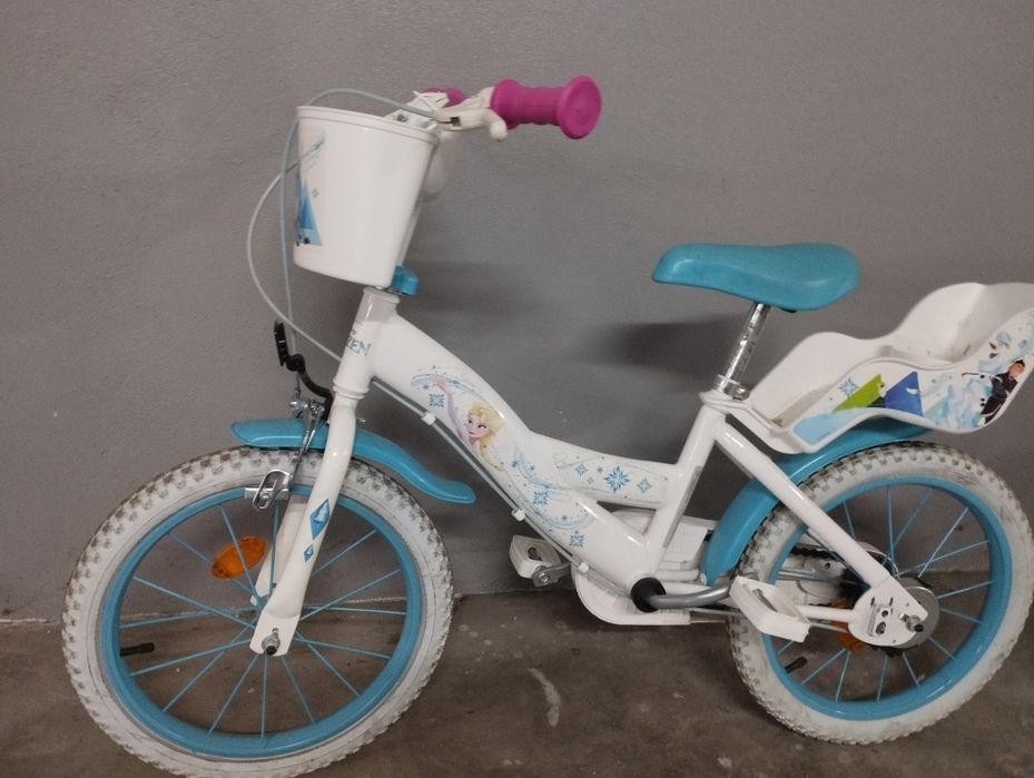 Bicicleta menina Frozen