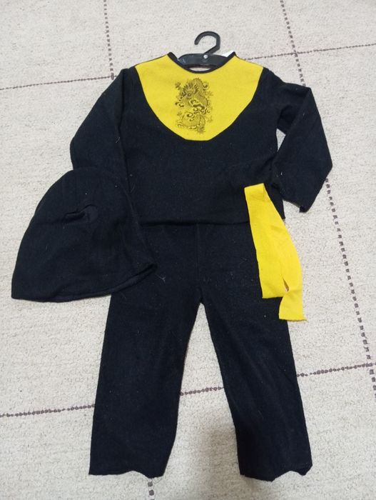Fato de carnaval Ninja tamanho 3/4 Anos
