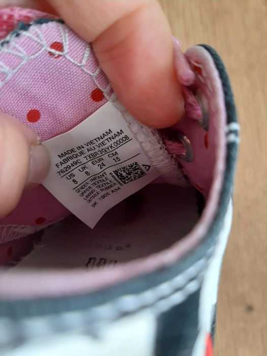 Trampki Converse Hello Kitty r. 24