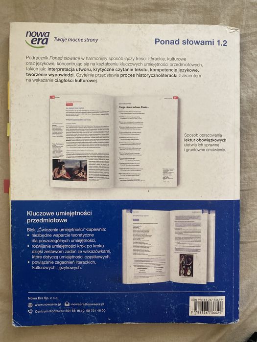 Ponad słowami 1 podręcznik cz. 2