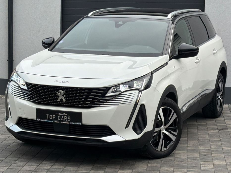 Peugeot 5008 BIAŁA PERŁA ! 177ps ! 7-Osobowy ! Kamera ! GT ! 2020 ! Alus18