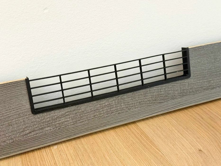 Grelha de Ventilação Paramétrica para Cozinha