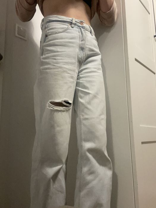 Spodnie jeansy boyfriend