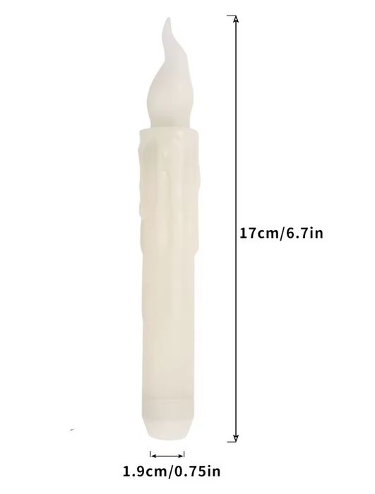 12 шт Літаючі свічки Гаррі Поттер  Плаваючі свічки з паличкою