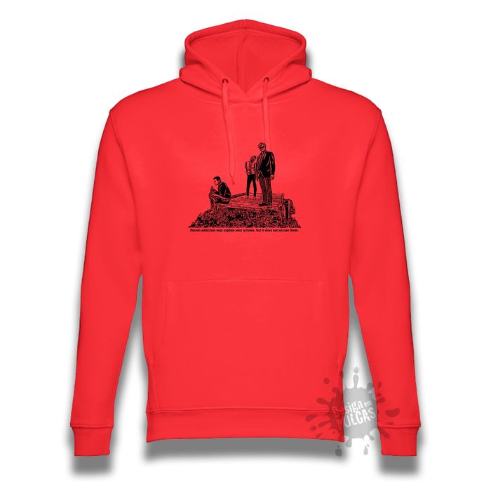 Trainspotting Renton Spud SickBoy T-shirt Sweat Hoodie - PORTES GRÁTIS