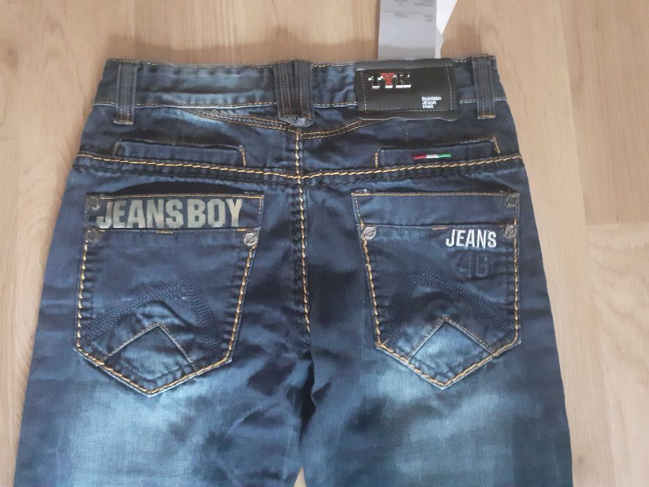 TYK 146/152 nowe spodnie jeansy - piękne ! Okazja ! Tanio !