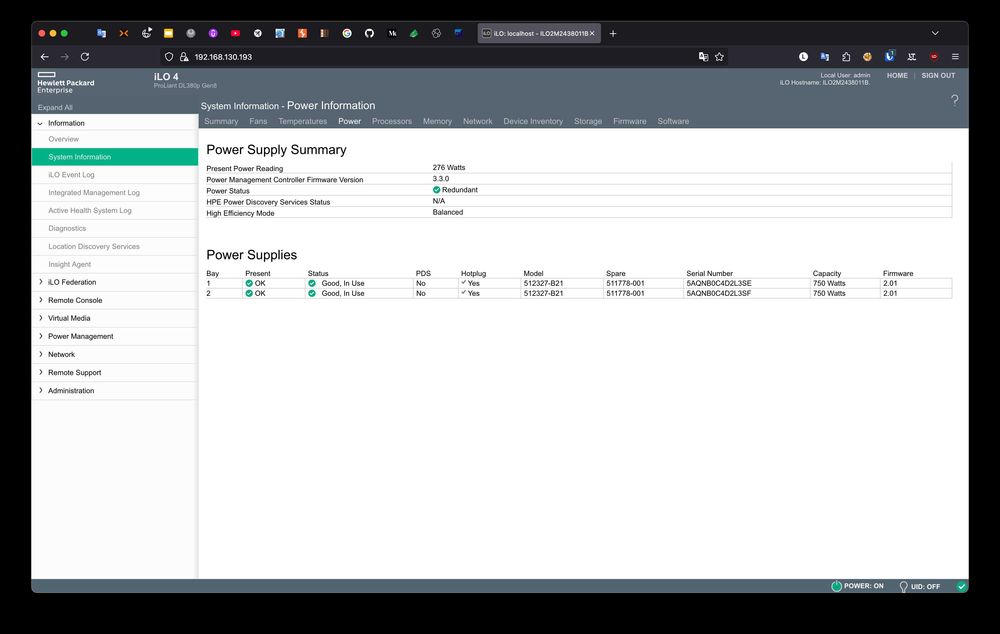 HP ProLiant DL380p Gen8