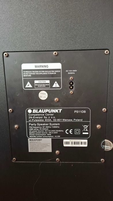 Partybox Blaupunkt PS11DB *defekt
