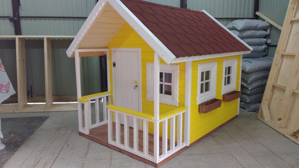 Domek dla dzieci malowany