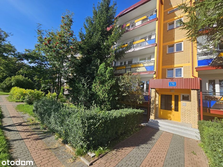 Mieszkanie 2 Pietro 44,9 m² 2 pokoje balkon Lipowa, piękny widok,Cegła