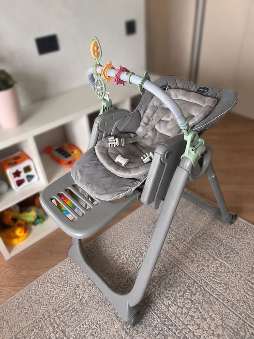 Стілець, стільчик для годування chicco polly magic relax