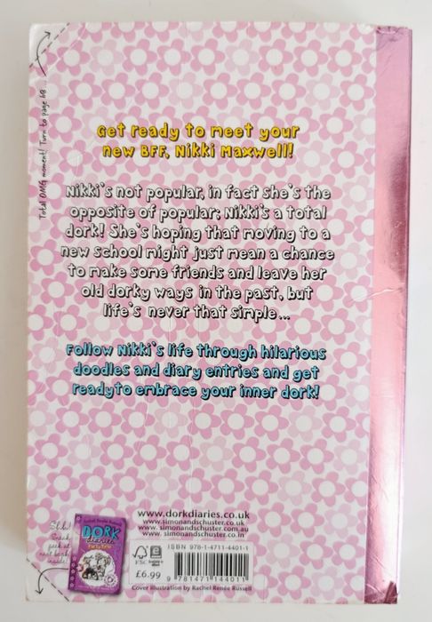 Book Livro Dork Diaries Em Inglês