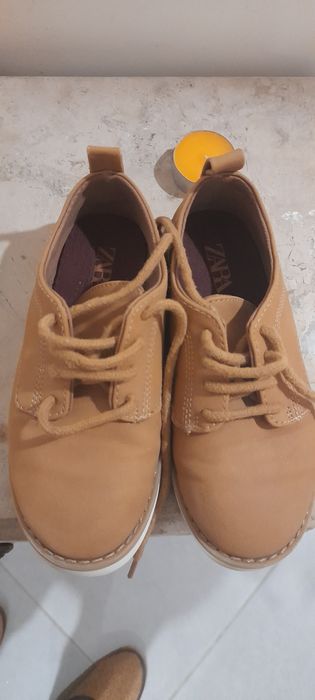 Sapato menino beje 27