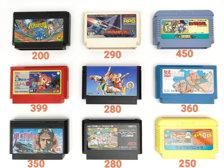 ‼️ Картриджі Famicom, Dendy. Оригінал. Mario, Kirby та ін...