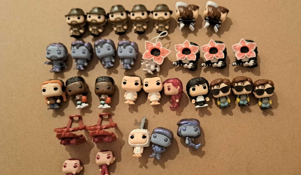 Figurki stranger things