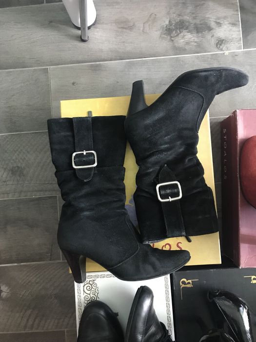 ЦУКЕРКИ на набір ~36р (одним лотом) ECCO, кожа, замш та ін.