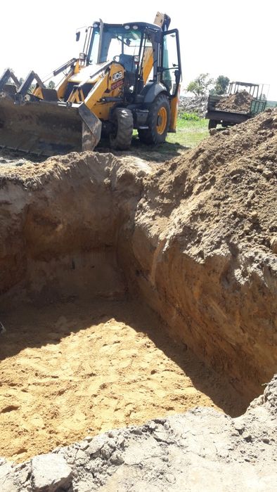 Szamba betonowe z wykopem i podłączeniem