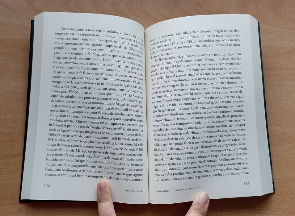 Livro "Magalhães: O Homem e o Seu Feito" de Stefan Zweig