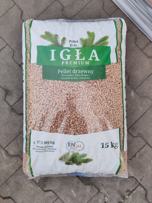 Polski Pellet Certyfikowany IGŁA Premium ENplus A1 Dostawa Olczyk lava