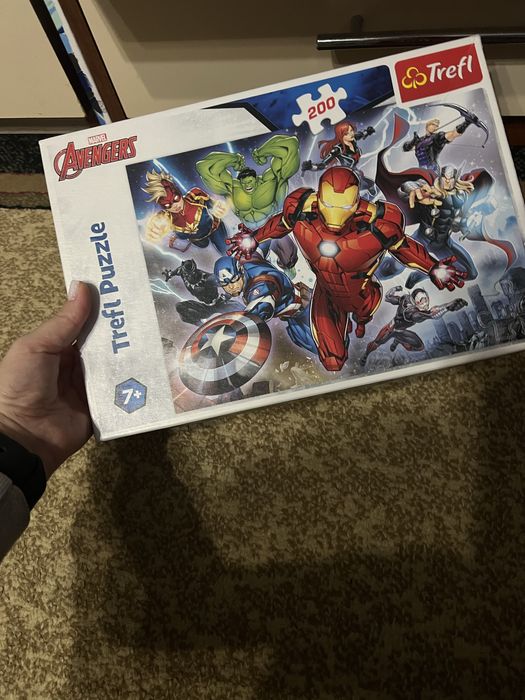 Пазли марвел, доктор айболит, барбі, азбука, абетка,конструктор