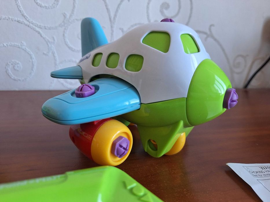 build&play конструктор джип и самолет