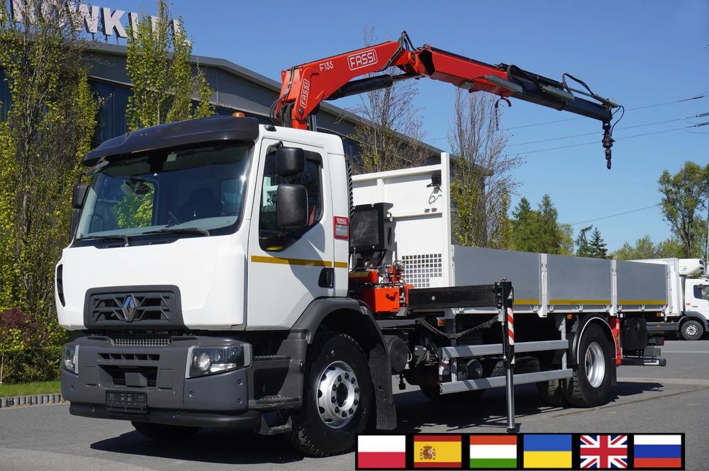 Renault C280 DTI 8 / HDS Fassi F135A.0.22 / Pilot / Rotator / Platforma 15 EPAL_252237  _252237
