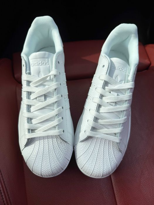 (БЕЗ ПЕРЕДОПЛАТИ) Adidas Superstar Triple White найк адідас суперстар повністю білі