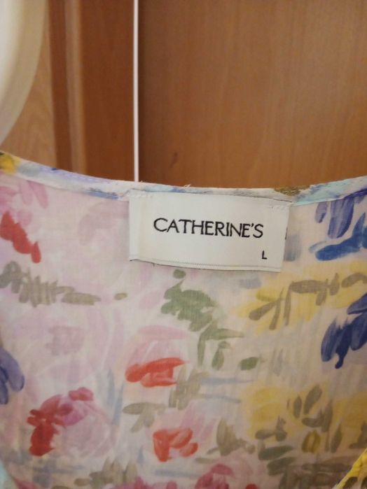 Vestido estampado verão tamanho L