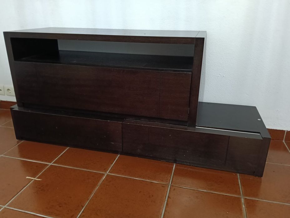 Mobília Sala wengué escuro
